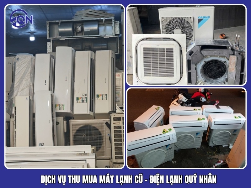 Vì sao nên sử dụng dịch vụ thu mua máy lạnh cũ của Điện Lạnh Quý Nhân?